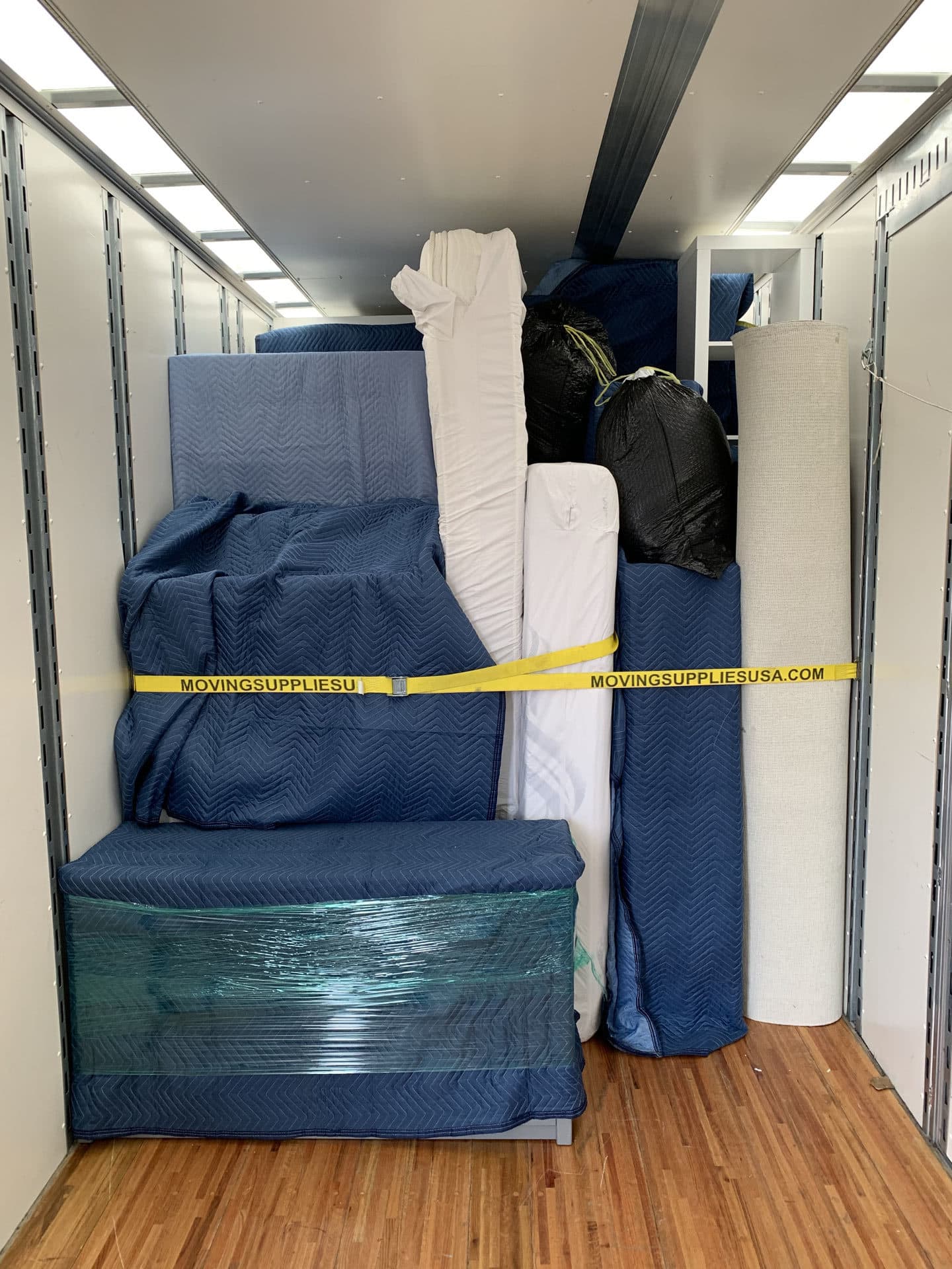 Professionally packed moving truck by Tri-Star Moving