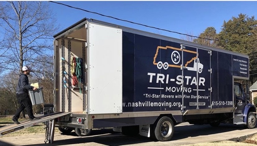 Tr-Star Moving truck being loaded