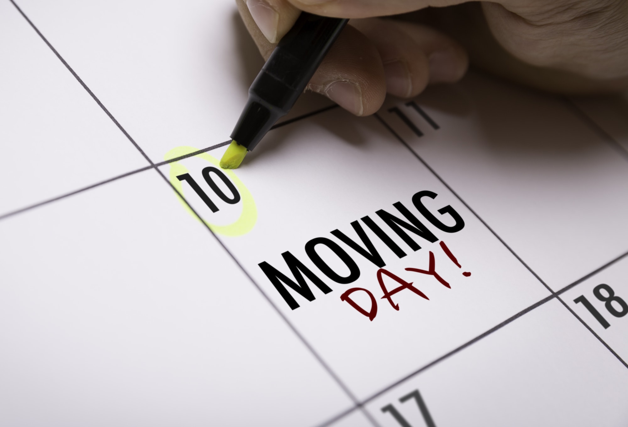 moving day checklist